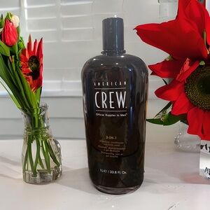 American Crew 3 in 1 Shampoo , Conditioner and Body wash
33.8 oz